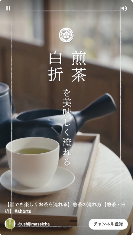 【誰でも楽しくお茶を淹れる】煎茶の淹れ方【煎茶・白折】